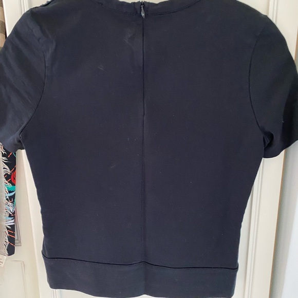 Zara Navy Blue Tee - Short Sleeve - Picture 8 of 12